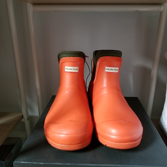 Hunter for Target Orange Rain Boots NWT - Picture 3 of 5